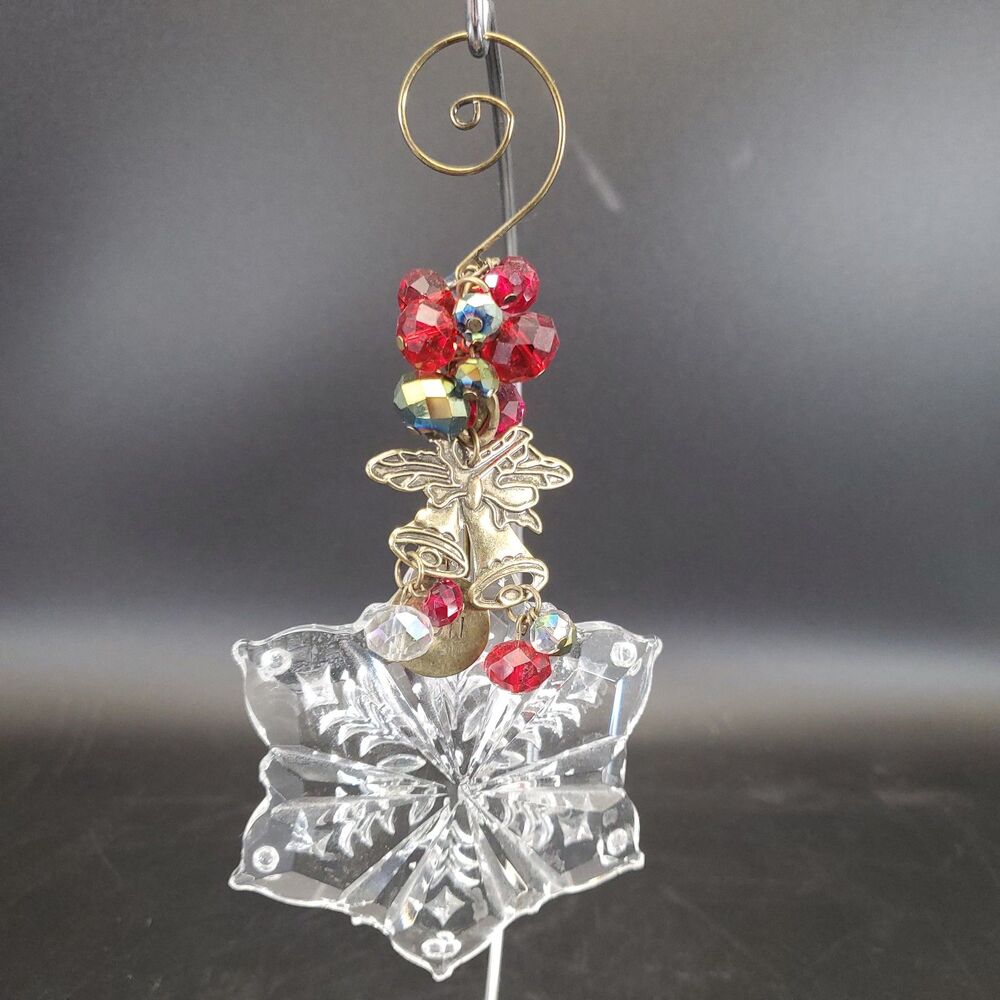 Tradition Keepers by Noelle 2011 Glass Snowflake Beaded Christmas Ornament